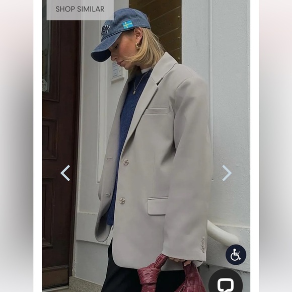 Oak & Fort oversized blazer - Picture 2 of 5